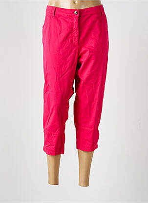 Pantalon trei sferturi elasticitate mărime normală roz GUY DUBOUIS femme