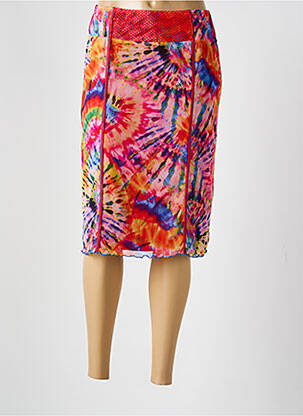 Fustă midi roșu GUY DUBOUIS femeie