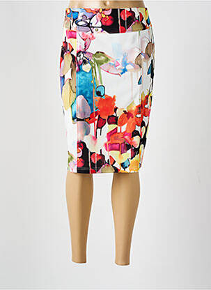 Fustă midi alb GUY DUBOUIS femeie