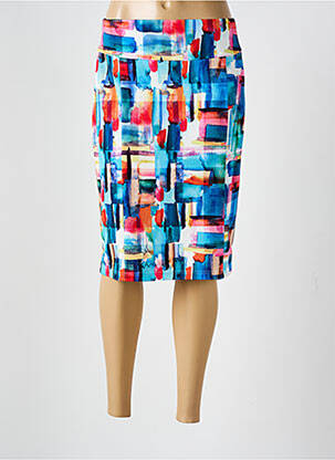 Fustă midi albastru GUY DUBOUIS femeie