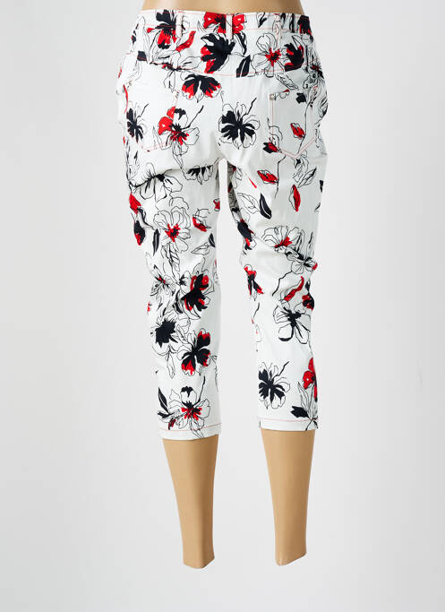 Pantalon trei sferturi alb GUY DUBOUIS femeie