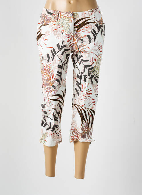 Pantalon trei sferturi alb GUY DUBOUIS femeie