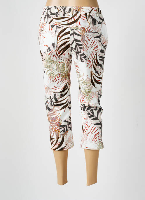 Pantalon trei sferturi alb GUY DUBOUIS femeie