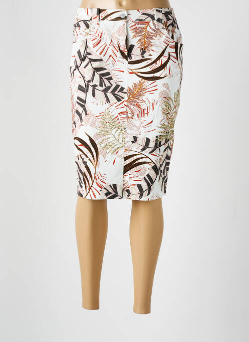 Fustă midi alb GUY DUBOUIS femeie