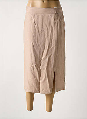 Fustă midi bej MERI & ESCA femeie