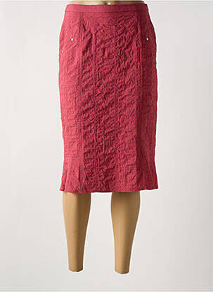 Fustă midi roz GUY DUBOUIS femeie