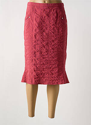 Fustă midi roz FRANCE RIVOIRE femeie
