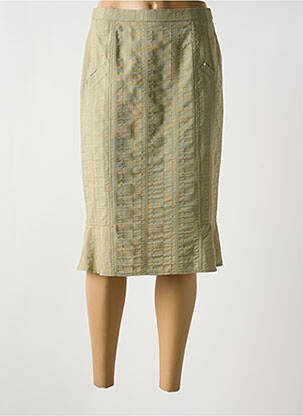 Fustă midi verde GUY DUBOUIS femeie