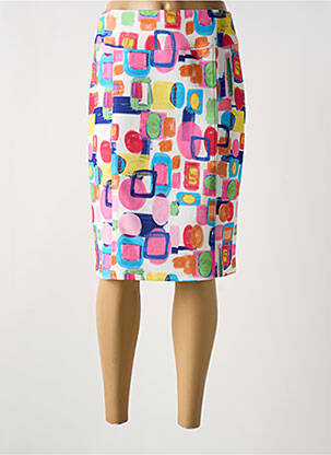 Fustă midi albastru GUY DUBOUIS femeie