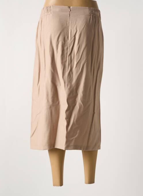 Fustă midi bej MERI & ESCA femeie