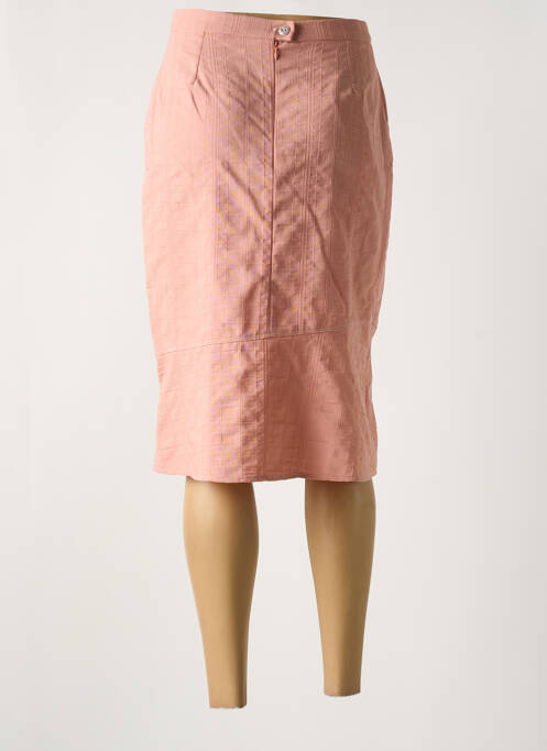 Fustă midi roz FRANCE RIVOIRE femeie