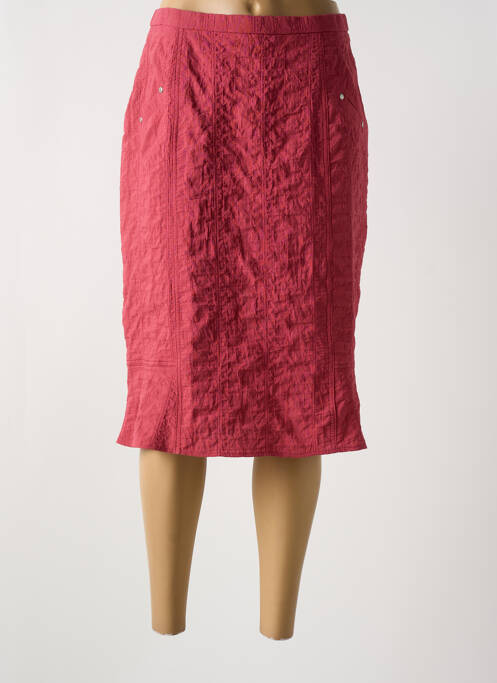 Fustă midi roz IMPULSION femeie