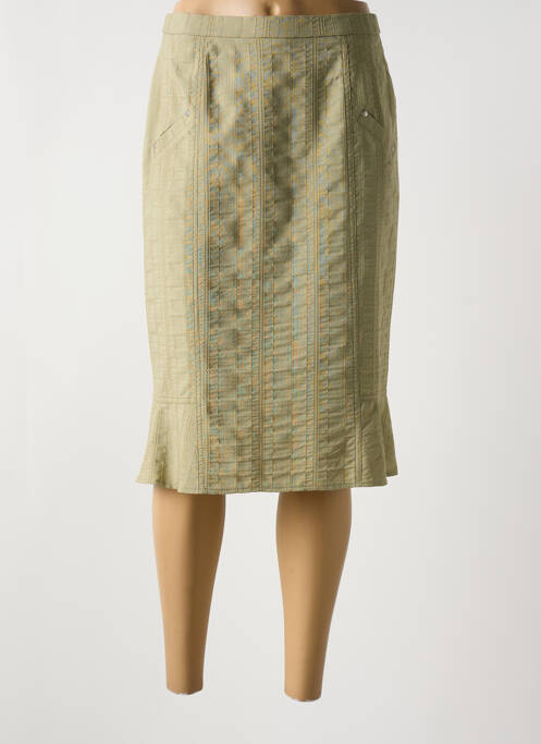 Fustă midi verde GUY DUBOUIS femeie