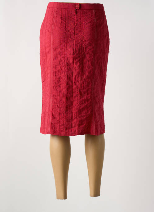 Fustă midi roșu GUY DUBOUIS femeie