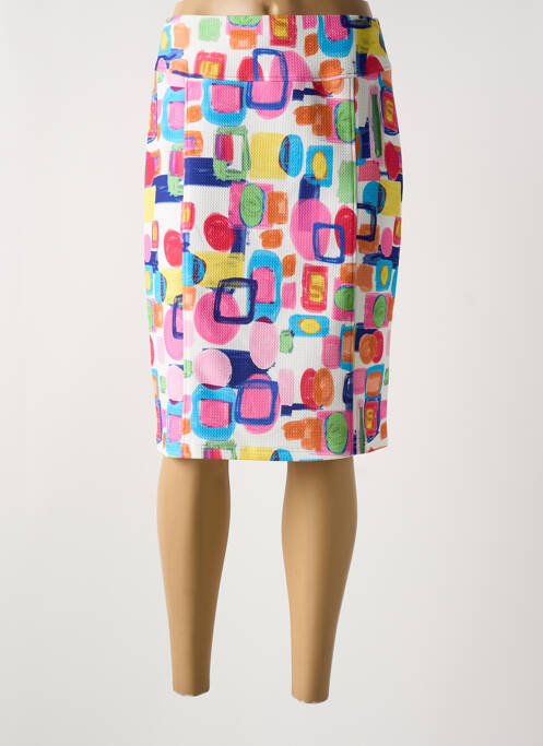 Fustă midi albastru GUY DUBOUIS femeie