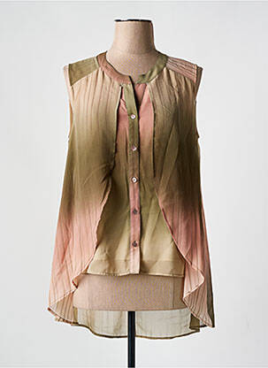 Tunică fără mâneci verde MERI & ESCA femeie