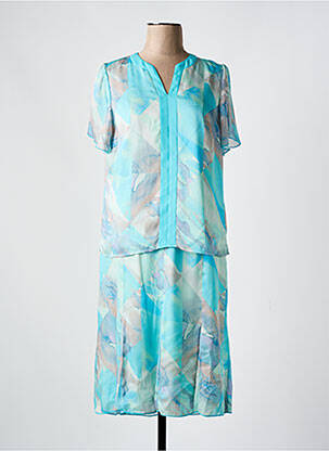 Set fustă albastru GUY DUBOUIS femeie