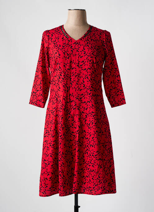 Rochie midi roșu MERI & ESCA femeie