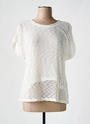 Top alb MERI & ESCA femeie