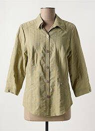 Jachete casual buzunare verde GUY DUBOUIS femme