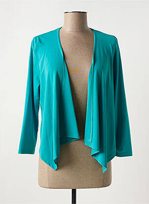 Bolero țesătură crep verde FRANCE RIVOIRE femeie