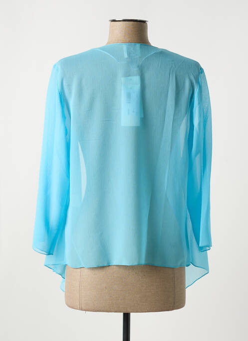 Vestă cu mâneci lungi albastru FRANCE RIVOIRE femeie