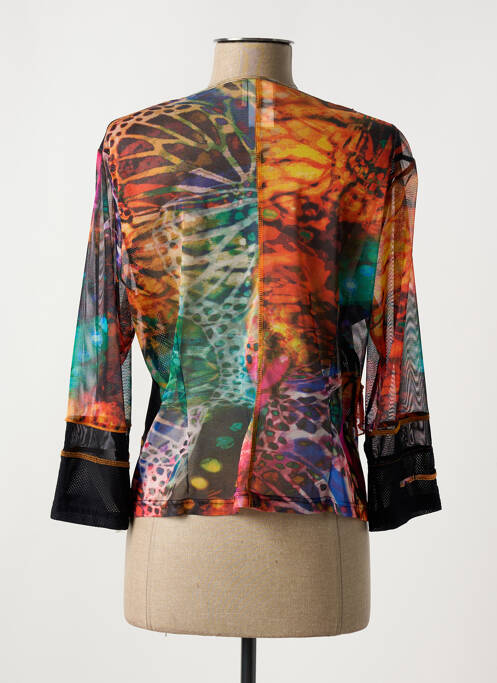 Vestă cu mâneci lungi negru FRANCE RIVOIRE femeie