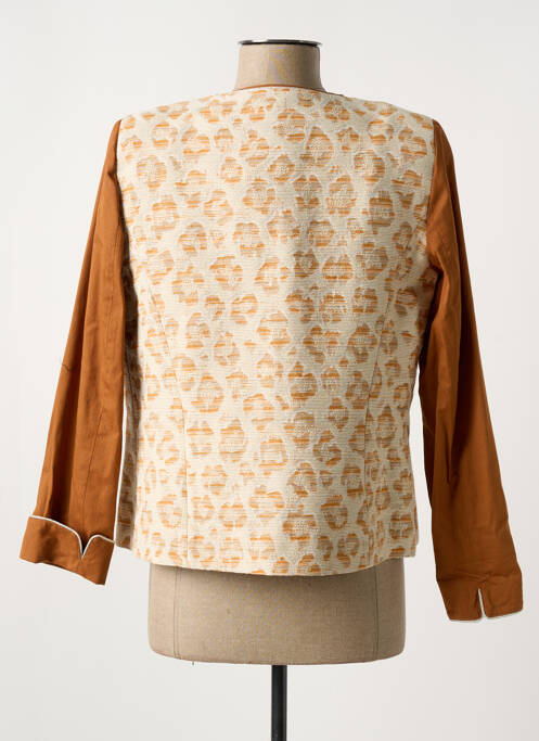 Jachete elegante guler în v maro MERI & ESCA femme