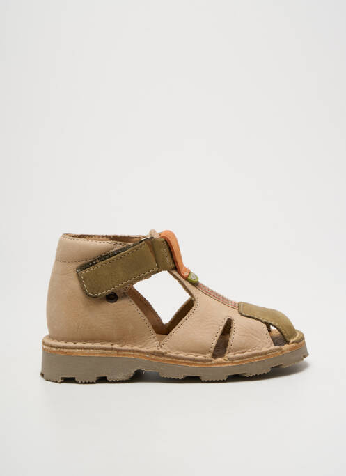 Sandale/Pantofi decupați bej BOPY băiat