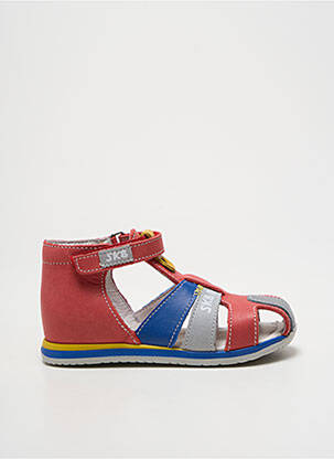 Sandale/Pantofi decupați roșu BOPY băiat