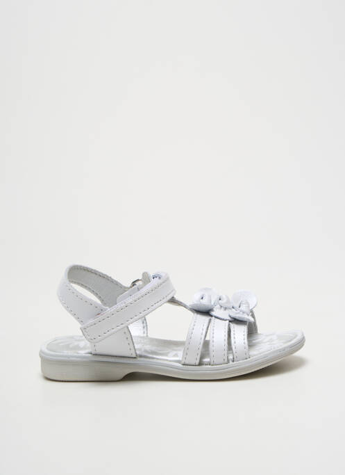 Sandale/Pantofi decupați alb BOPY fată