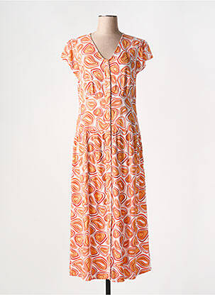 Rochie midi portocaliu MD'M femeie