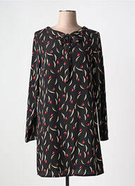 Rochie scurtă mâneci lungi mâneci lungi negru MISMASH femme
