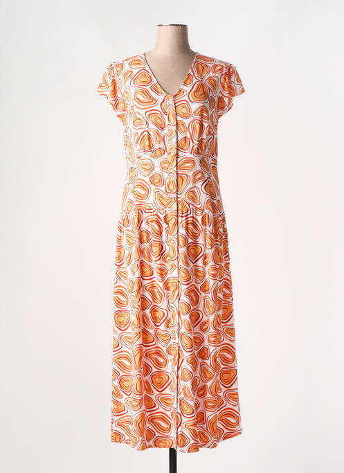 Rochie midi portocaliu MD'M femeie