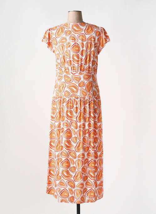 Rochie midi portocaliu MD'M femeie