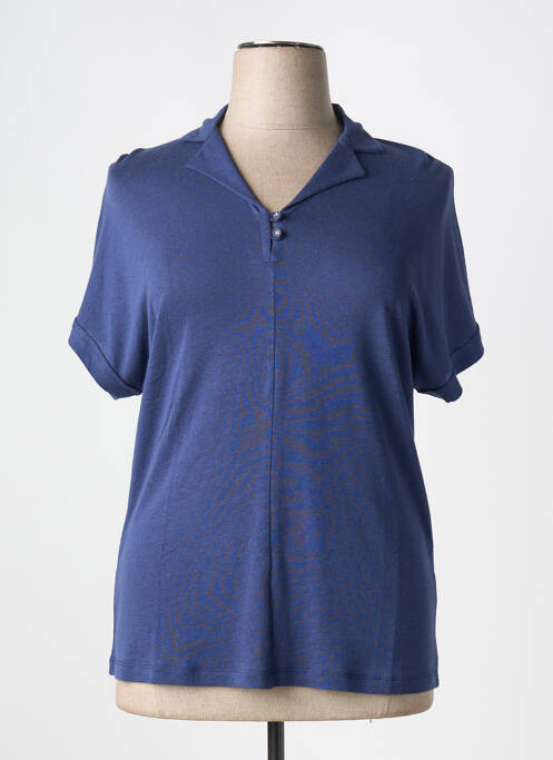 Polo albastru BAGORAZ femeie