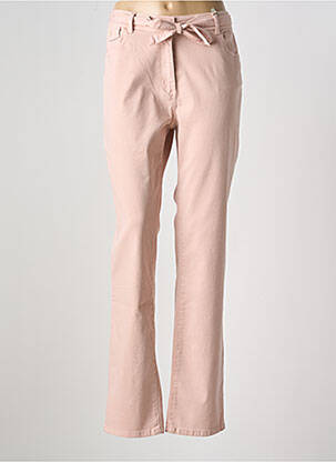 Pantalon drept roz DIANE LAURY femeie