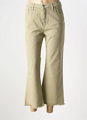 Blugi cu croială largă verde LCDN femeie