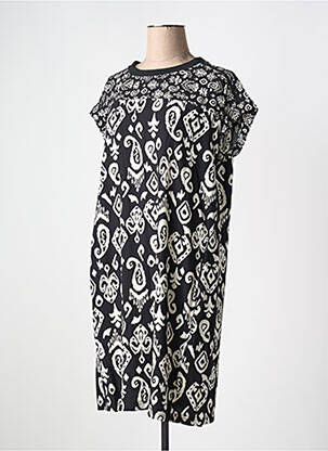 Rochie midi mâneci scurte mâneci scurte negru CECIL femeie
