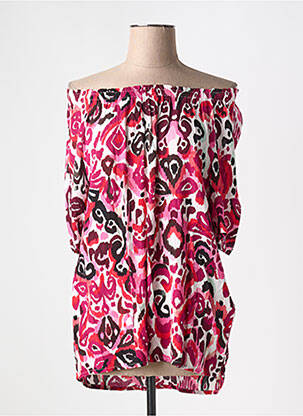 Tunică mâneci lungi roz CECIL femeie