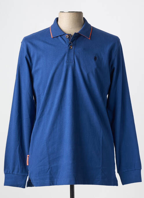 Polo albastru SEA BARRIER bărbat