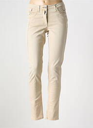 Pantalon slim elasticitate mărime normală bej CECIL femme