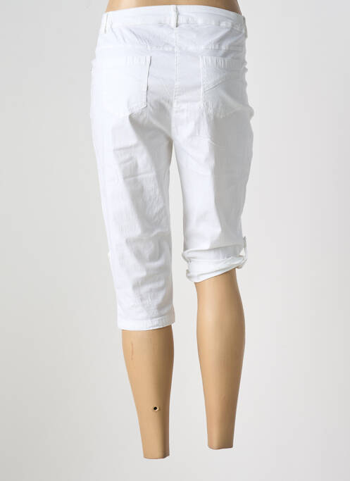 Pantalon trei sferturi alb AGATHE & LOUISE femeie