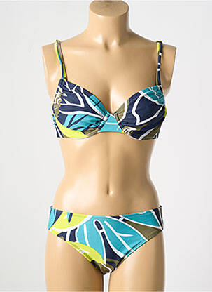 Costum de baie din două piese albastru PASTUNETTE femeie