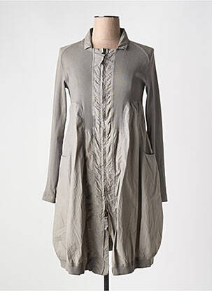 Palton lung gri RUNDHOLZ femeie