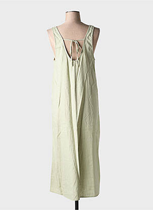 Rochie lungă fără mâneci fără mâneci verde B.YOUNG femeie