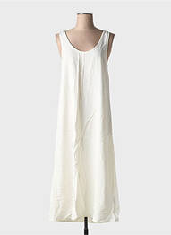 Rochie lungă fără mâneci fără mâneci bej B.YOUNG femme
