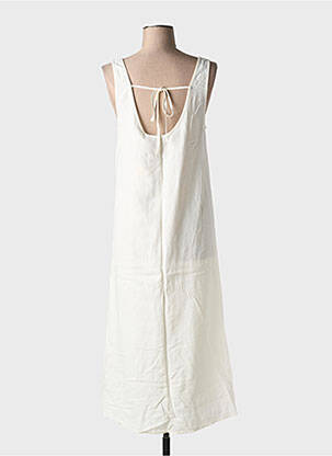 Rochie lungă fără mâneci fără mâneci bej B.YOUNG femeie