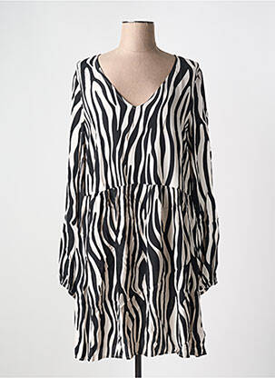 Rochie scurtă croială fluidă mâneci lungi negru VILA femeie