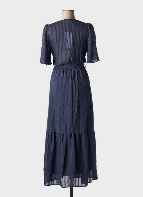 Rochie lungă albastru GRACE & MILA femeie